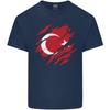 Torn Turkey Flag Turkish Day Football Unisexs Light Cotton Tshirt