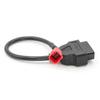 Cablu adaptor de diagnosticare cu 6 pini la OBD2 pentru diagnosticarea defecțiunilor motorului motocicletei Moto Guzzi Piaggio Vespa și conector pentru detector