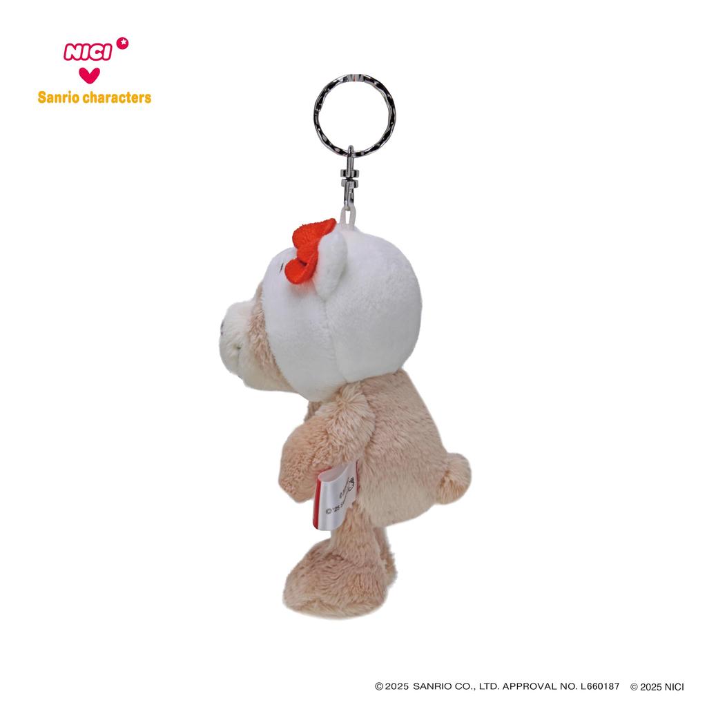 [NICI X Sanrio] Plush Mascot for Women, Brown