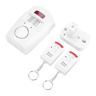 PIR Infrared Motion Detector Alarm Unit with 2 Remote Controller Home Safety System