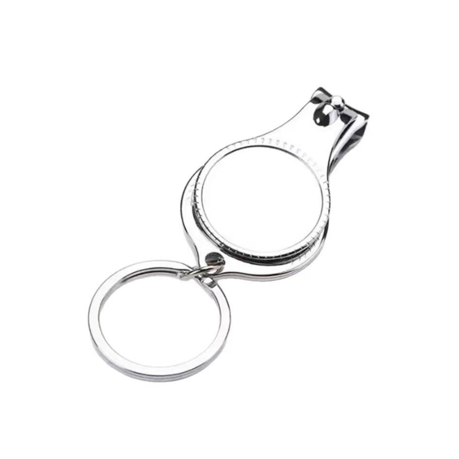 Xiaomi Nail Clipper Three-in-One Multi-Functional Bottle Opener, Keychain with Blank Transfer Sheet, Keychain with File Piece