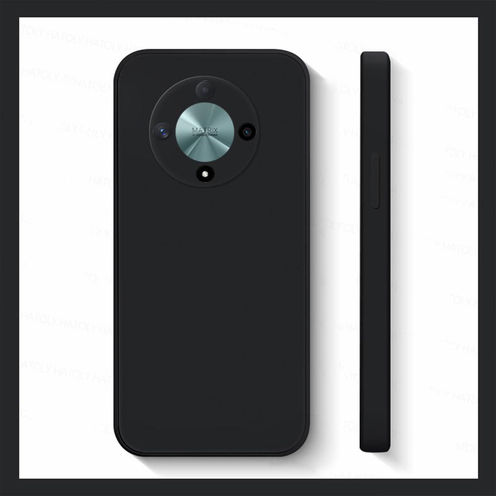 Tekuté silikonové pouzdro Honar X9b Měkká matná ochrana fotoaparátu Zadní kryt pro Honor X9A X9B Magic 6 Lite 5 Lite pouzdra