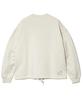 332610 Air-Spun Fleece Drum Can Bath Bear Hem Spindle Box Crew Shirt, Ivory, Medium