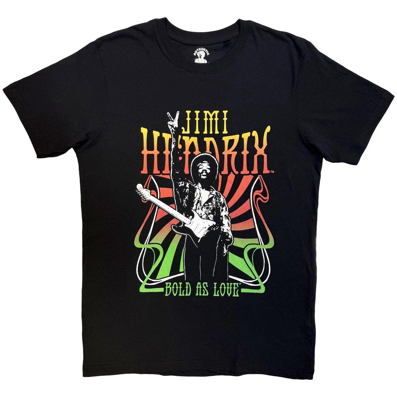 Jimi Hendrix - Bold As Love - Black T-shirt L