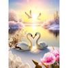 Diamond Painting Full Drill Swan Elephant Round Diamond Painting Handmade Beautiful Butterfly Flower Diy Diamond Mosaic Painting Home Decoration