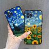 Vincent Van Gogh Oil INS Phone Case For iPhone 17 16 15 14 11 12 13 Pro Max Plus Mini Soft Back Cover