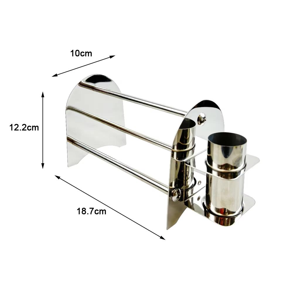 Dental Orthodontic Tweezers Organizer Holder Pliers Place Rack Stainless Steel Dentistry Tooth Extraction Forceps Stand Rack