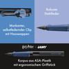 Lamy Safari Harry Potter Ravenclaw Fountain Pen – Special Edition with Family Crest – Extra Fine Steel Nib – Ergonomic Grip – T10 Blue Ink Cartridge –