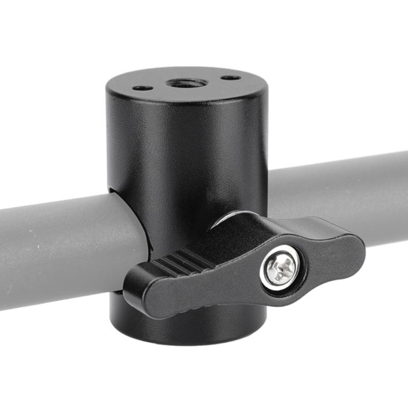 Pipe Clamp Converters with 1/4inch Hole to 16mm Tube Adapters Easy Installation for Mechanical Engineering Projects and Home Use