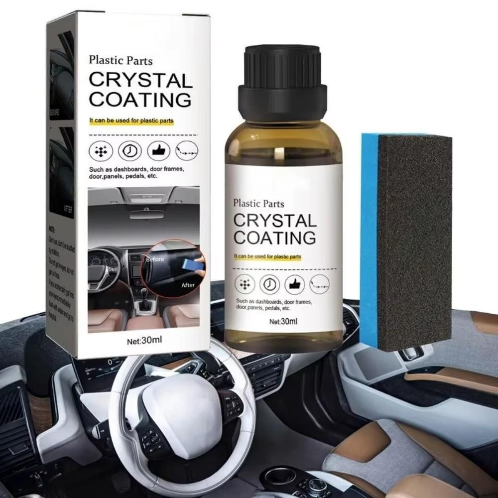 Revestimento de Cristal à Prova d'Água Revestimento de Renovação Restaurador de Acabamento para Manutenção de Carro black