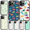 Dinosaur Pattern Phone Case For Apple iPhone 17 Air Pro Max Plus Coque For iPhone 17 Air 14 15 16 13 12 Max Cover