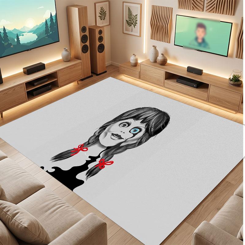 The Conjuring Annabelle Rug Soft Thick Non Slip Floor Carpet for Bedroom Living Room Home Decor