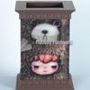 Transparent Vinyl Labubu Doll Display Storage Box for Pop Mart Figurines