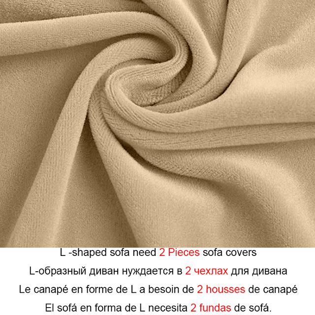 Embossed Velvet Sofa Covers Stretch High High-grade Sofa Cover For Living Room Couch Covers Corner Sofas Slipcover For Home Use Hotel