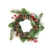 Artificial Flower Christmas Garland Green Leaf Candlestick Wreath  Christmas Decor