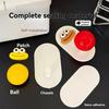 4 Pcs Dopamine Cute Smiling Face Hook Bathroom Wall No Drilling No Trace Clothes Hook Strong Load-Bearing Bathroom Towel Adhesive Hook