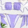 Explosive Bikini Split Diamond Swimsuit Tube Top Sexy Multi-Colored Swimsuit Bikini