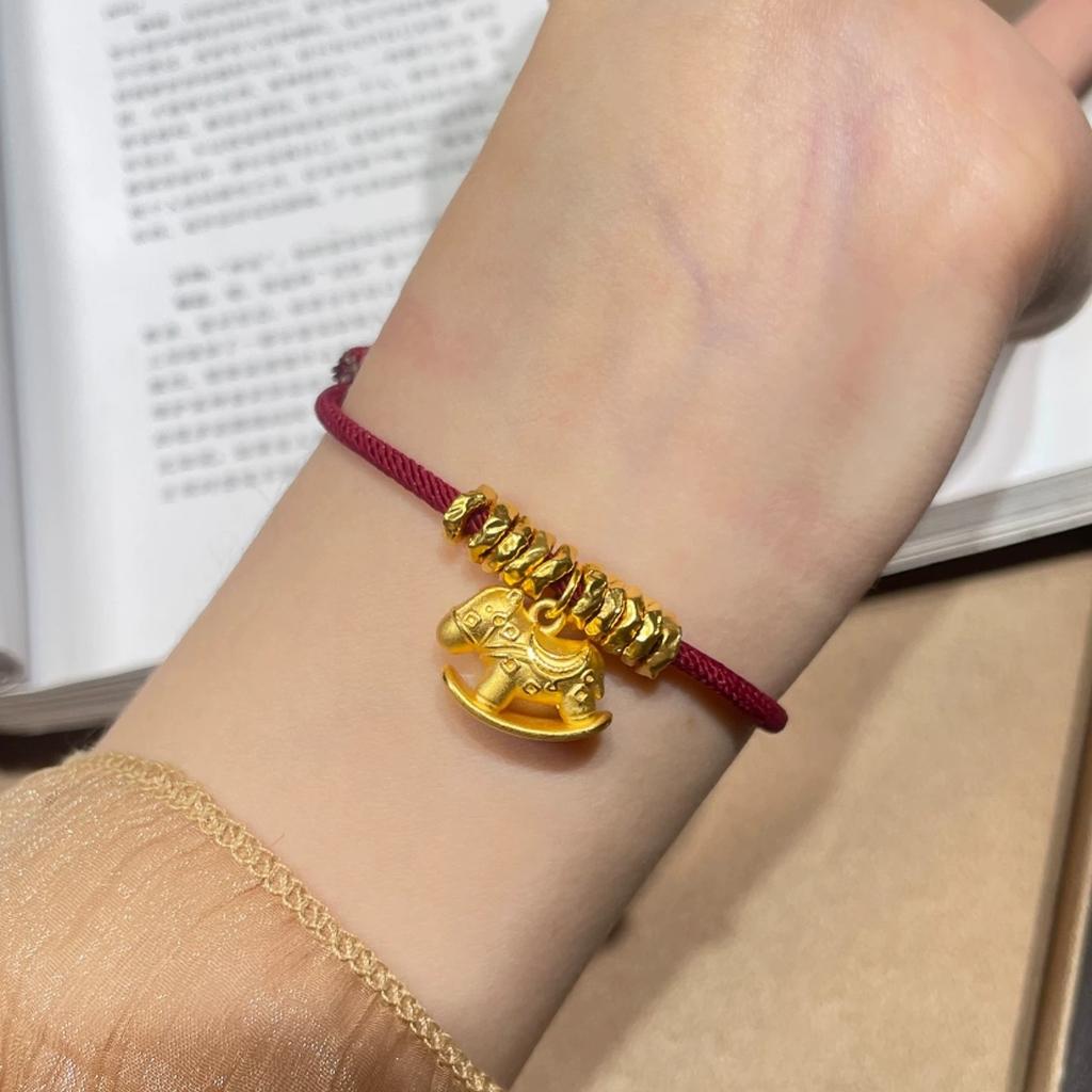 Hot Selling Zodiac Horse Bracelet Women's Light Luxury Niche Red Bracelet Temperament Versatile Bracelet