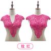 Water-Soluble Lace Collar, Polyester Silk Embroidered Corsage, Three-Dimensional Hollow Collar, Fake Collar, Front Collar And Back Collar Shawl.