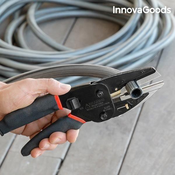 3-in-1 Multi-function Cutting Tool : Cutter, Scissors and Crimping – Multifunction Pliers for DIY, Gardening, Electrical