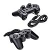 שחור USB Dual Shock PC מחשב Gamepad Wired Game Controller ג'ויסטיק ESN