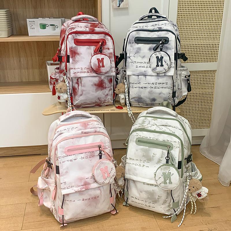 Schoolbag New Chinese Fashion High School Junior High School Student College Student School Bag Women's Large Capacity Outdoor Leisure Travel