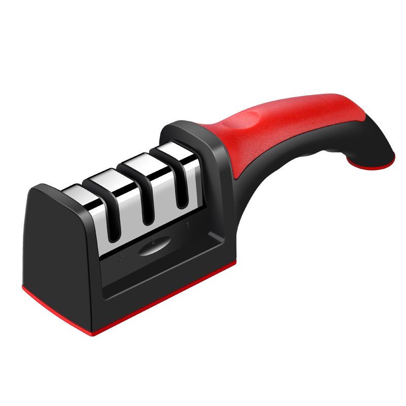 Multi-Functional 4-Stage Kitchen Sharpener and Whetstone