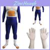 Stylish Anime Dragon Ball Z Vegeta Jumpsuit Cosplay Costume For All Ages