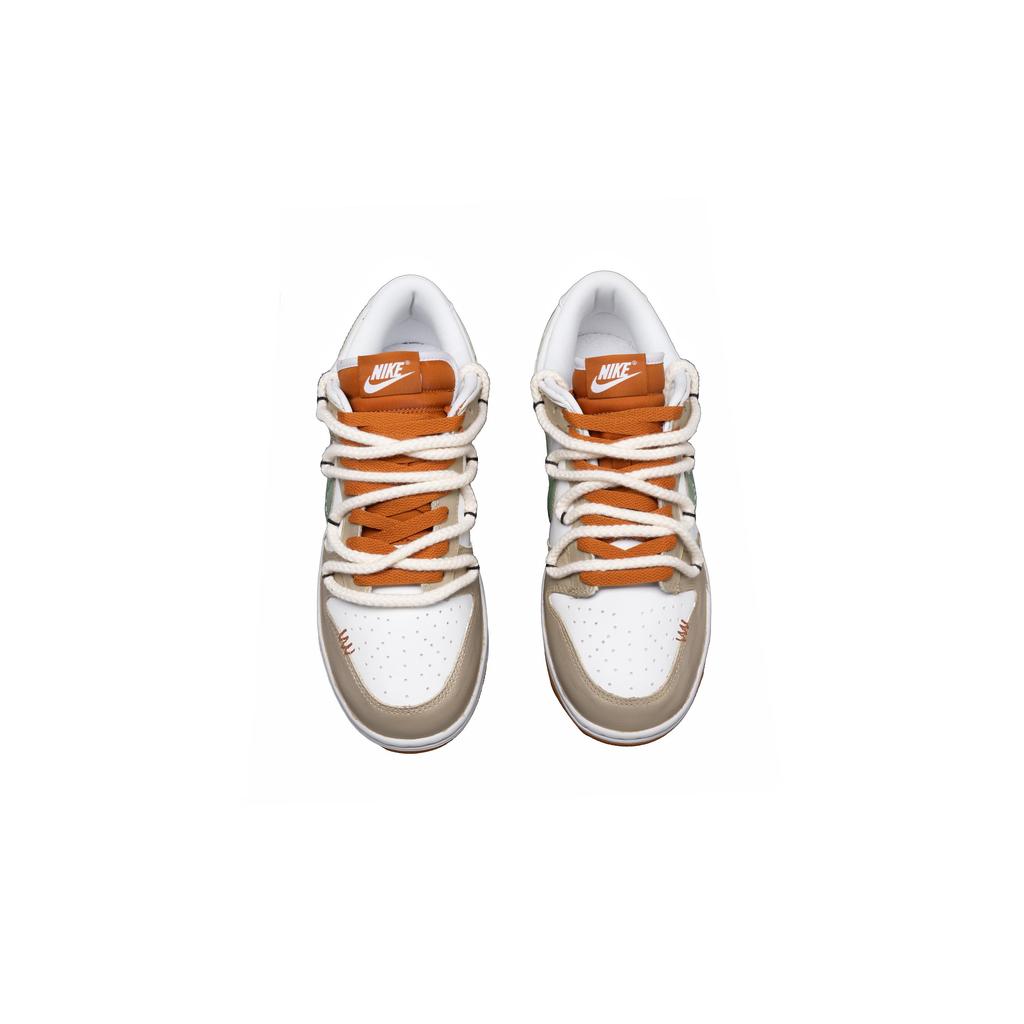 Nike Dunk Love Trace Abriebfeste Low-Top Skateboard-Schuhe Unisex Hellbraun FQ6965-700(Team692-)
