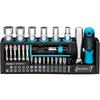 HAZET (Hazet) [Top Category] 2300SH-1 Smart Holder Tool Holder, 39-Piece Set with 1/4-Inch Ratchet, Bit Set, Socket Set, 6.3mm Drive, 6.3mm Hex Shank,