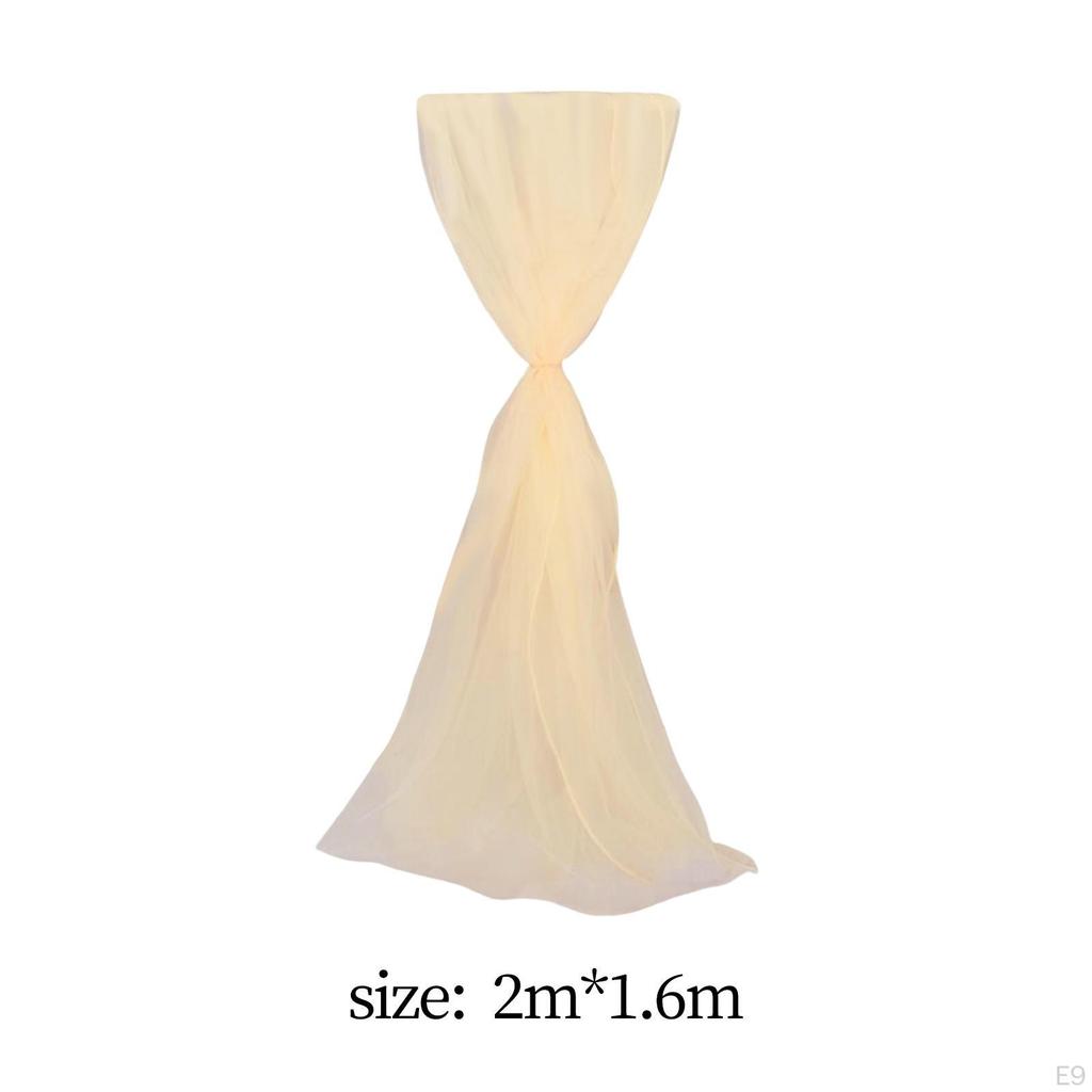 Tulle Aisle Decorations Curtain DIY for Birthday Ceremony Centerpiece Hotels Party