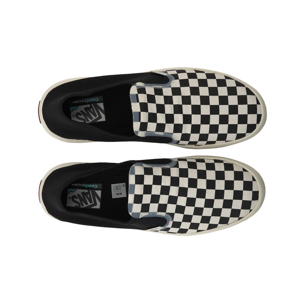 Vans ComfyCush One Low Top Skate Shoes Unisex Sneakers Black White Checkered VN0A45J5R6R