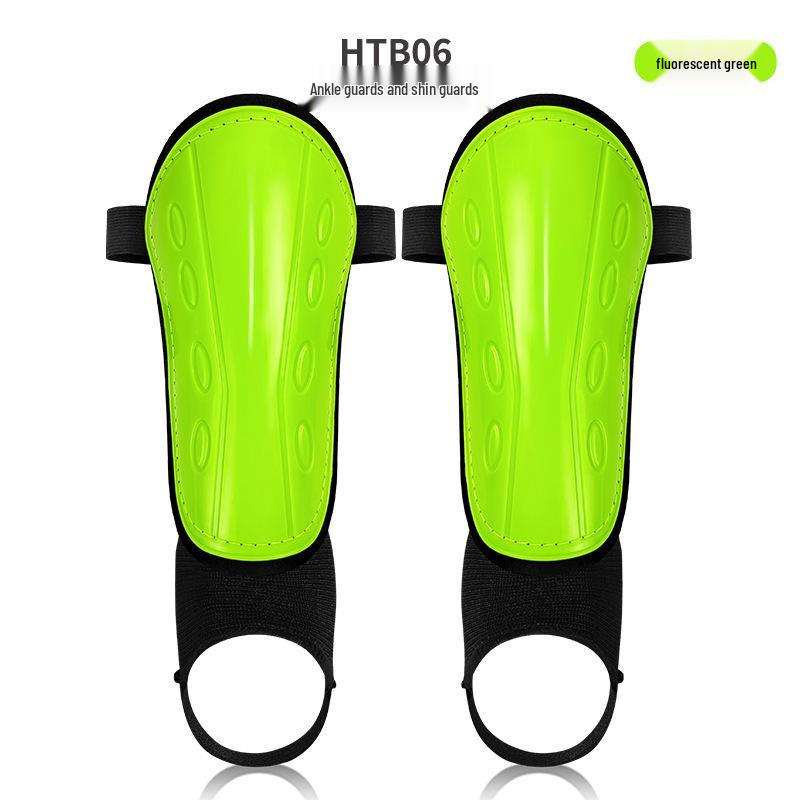 Thickened Anti-Collision Shin Guards for Adults and Kids - Football Training Calf Protectors with Bandage Insert