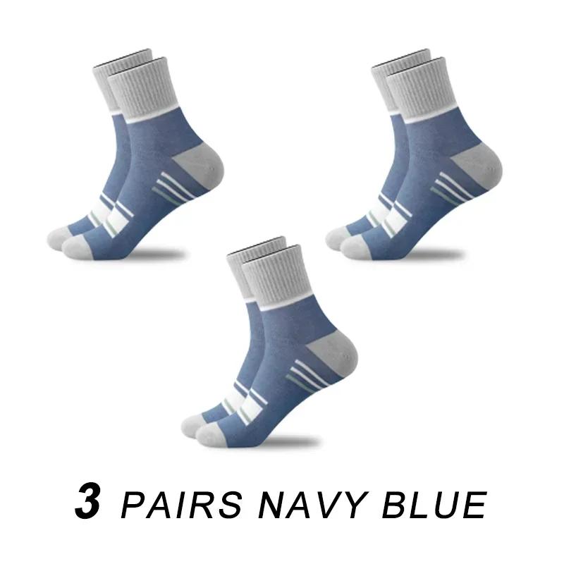 New 3 Pairs of Cotton Socks High Quality Women's Low Cut Round Neck Ankle Sports Mesh Breathable Summer Casual Soft Men's Socks