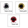 100pcs/lot Fishing Lure 3D Eyes Diameter 3mm-10mm Simulation Fly Fishing Minnow Crank Bait Artificial DIY Eye Fishing Tackle
