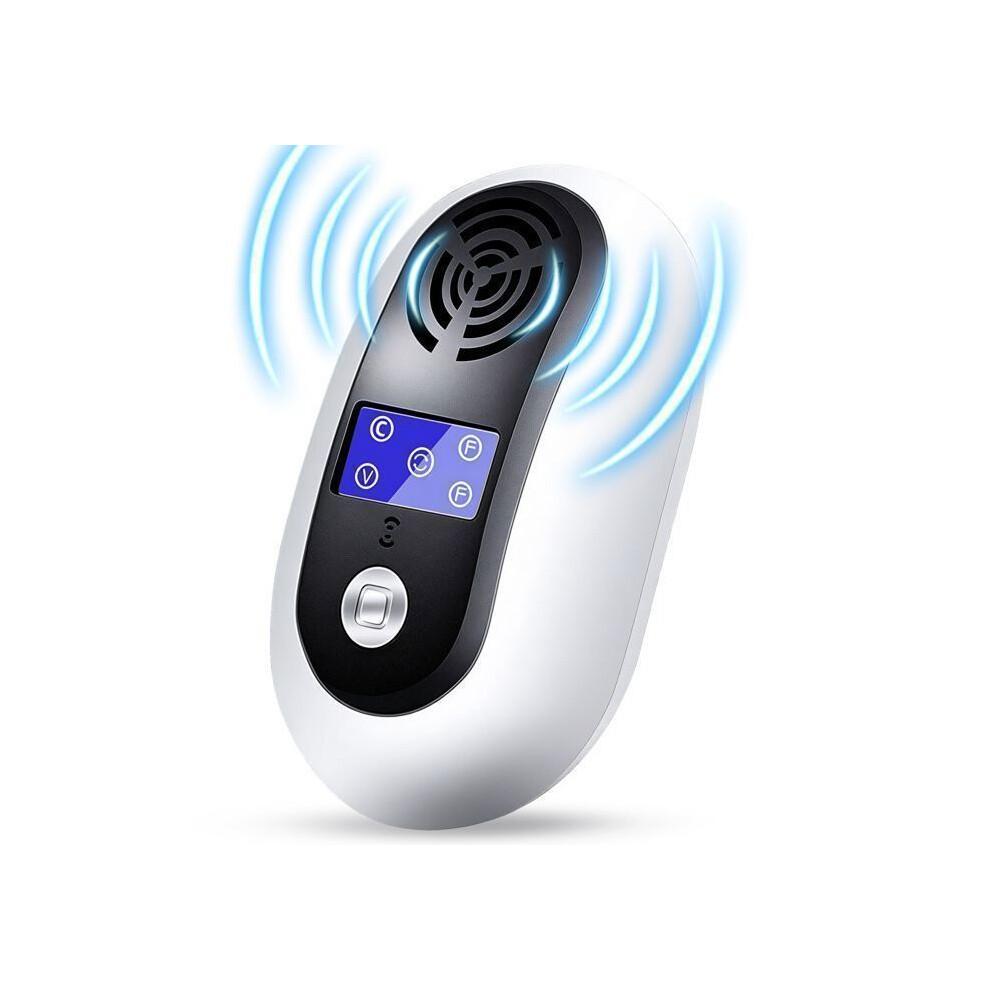 Ultrasonic Pest Repeller for Mice, Rats and Mosquitoes, Silent Chemical-Free Indoor Device for Home, Garage and Attic