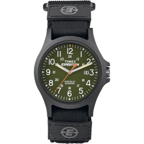 

Timex Men s Expedition Camper Watch, N/A, Green/Black