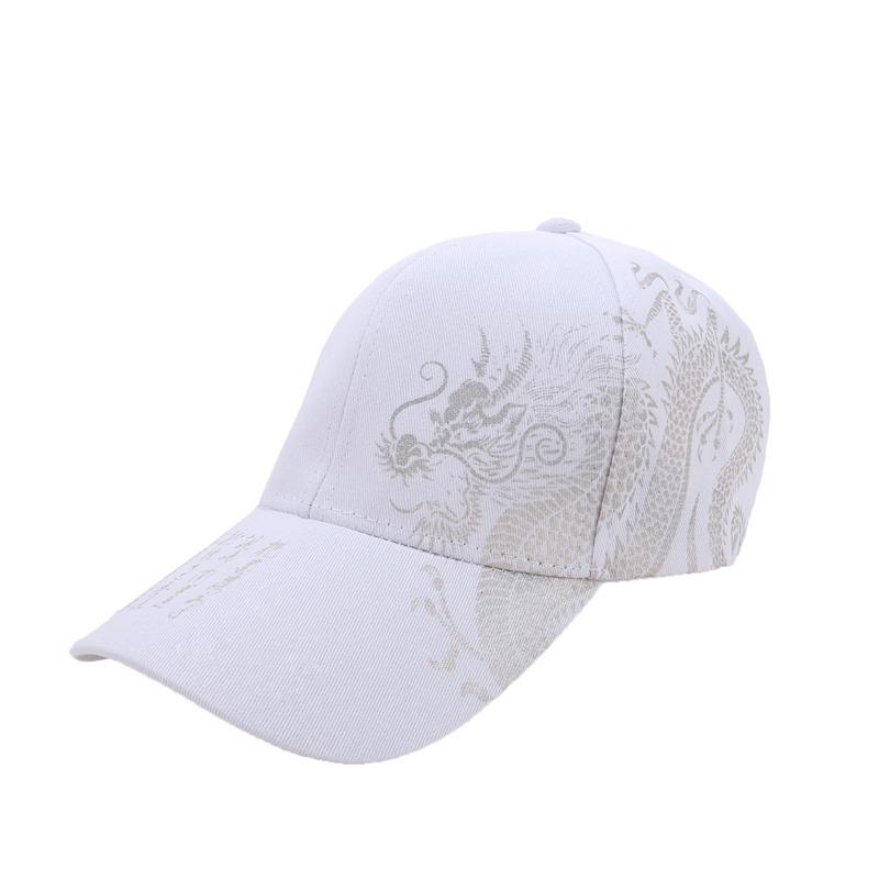 Chinese Style Dragon Pattern Baseball Hat For Men And Women Versatile National Tide Cap Hip Hop Hip Hop Skateboarding Cool