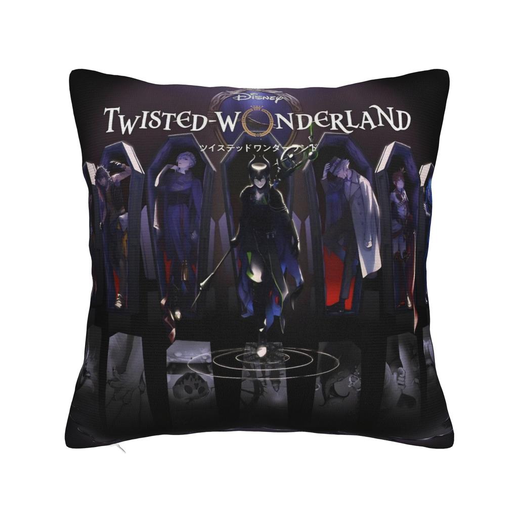 Printed Twisted Wonderland Idia Shroud Pillowcase Cushion Cover Decoration Ignihyde Game Pillow Case Cover Home Drop Shipping