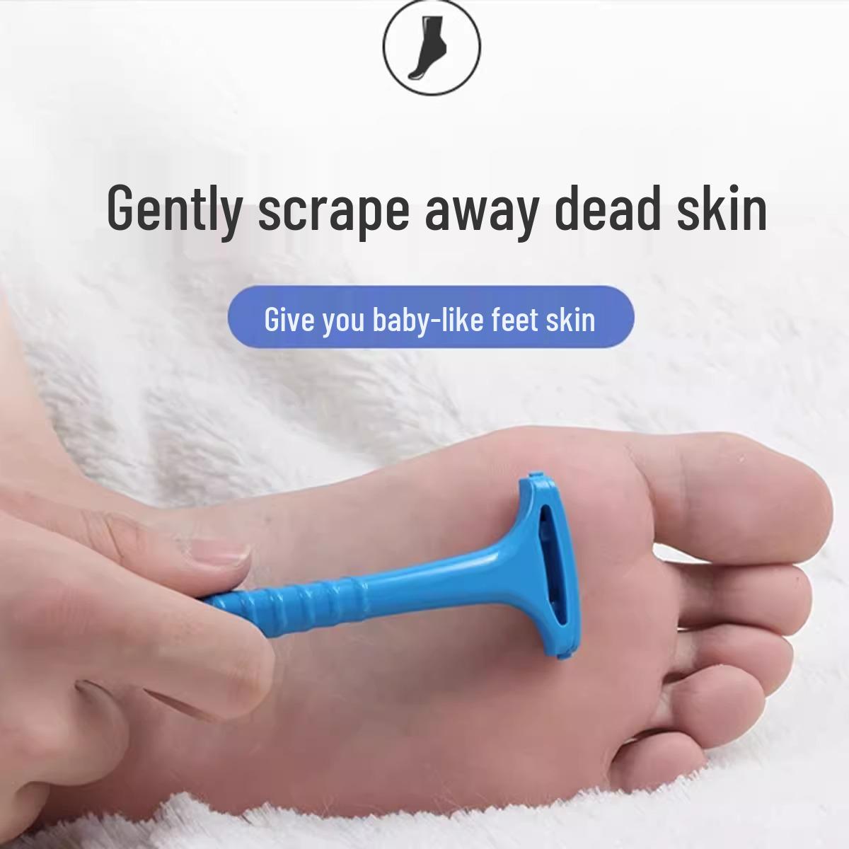 Foot Callus Remover & Heel Exfoliation Tool синий