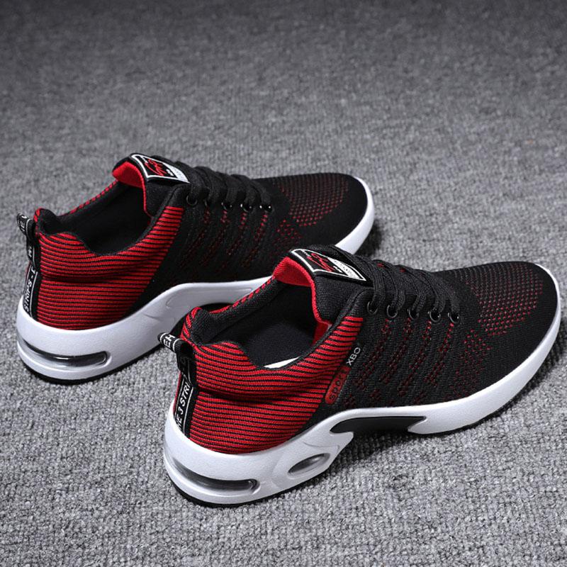2022 Men'S Mesh Breathable Sweat-Absorbent Sneakers Lightweight Comfortable Casual Shoes Male Outdoor Low Top Running Shoes