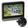 3MP Tuya Smart WiFi Peephole Video Doorbell with 140° Wide Angle and APP Remote Control