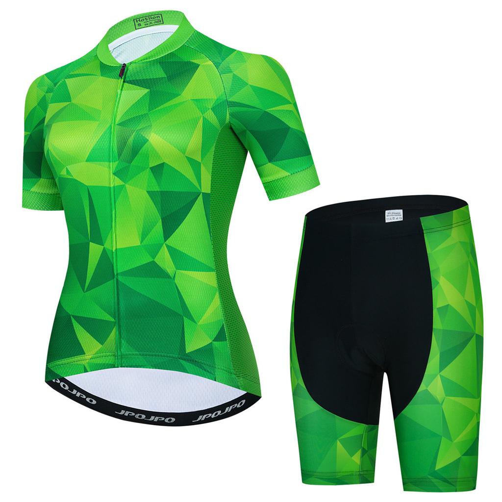 2025 Women's Cycling Jersey Set Summer Anti-Sweat Bicycle Clothing Kit Breathable Mountain Ladies Bike Clothes Cycling Suit