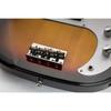 Wilkinson M Series 19mm Pitch Vintage Bass Bridge with Threaded for Precision Chrome Saddles, 4-string, Bass/Jazz Bass, Finish.