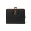 JILL STUART Honey Women's Leather Bi-Fold Wallet with Kiss Lock Clasp and Vintage Metal Charm - JSLW6SS1