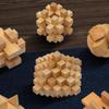 Kongming & Luban Lock Set: Challenging Wooden Puzzle Toys for Kids - Boost Intelligence & Creativity