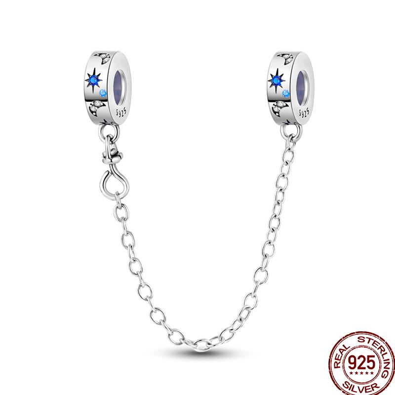 Copper Shiny Zircon Chain Series Beaded Beads Suitable For Pan Original Bracelet Diy Jewelry Gift