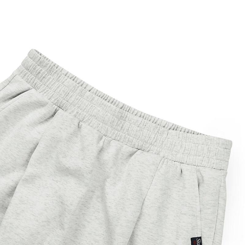 Skechers Sports Alliance Series Comfortable Soft Trendy Fashion Knitted Straight Leg Casual Pants Unisex Pants White L324U030-04PD