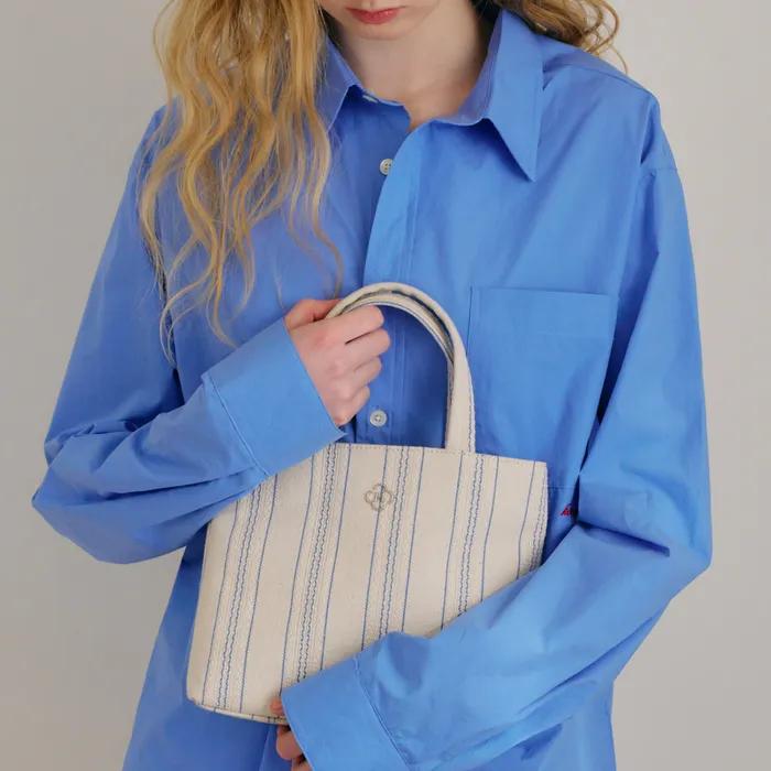 Marie Picnic Tote Bag_Stripe