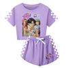 Kpop Witch Hunt Summer Boy Girls Cute Comfortable Soft Printed Half Body Short Sleeved Shorts Set